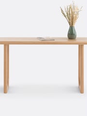 La Redoute Intérieurs Natural Douve Console Table in Solid Oak - Image 5 of 6