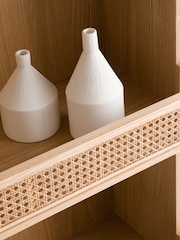 La Redoute Intérieurs Natural Laora Ash & Cane Bookcase - Image 6 of 6