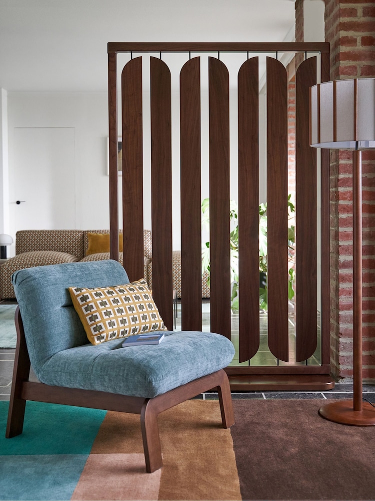 La Redoute Intérieurs Walnut Acapulco Room Divider - Image 1 of 6