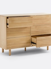 La Redoute Intérieurs Pine Ravi Solid Pine Chest of 6 Dresser - Image 5 of 5