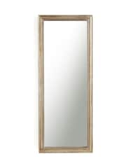La Redoute Intérieurs Aged Gold Asfan Rectangular Mirror 55 x 140cm - Image 1 of 3