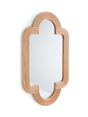 La Redoute Intérieurs Natural Rivia 120 x 73cm Rattan Mirror - Image 3 of 4