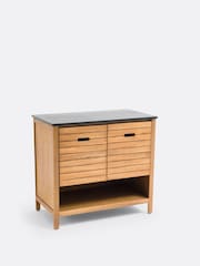 La Redoute Intérieurs Acacia Saturne 90cm Bathroom Vanity Unit - Image 2 of 4