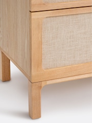 La Redoute Intérieurs Oak Linen Tint Esmara 3 Drawer Ash and Linen Chest Of Drawers - Image 5 of 6