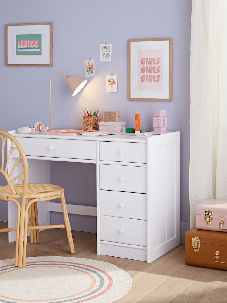 La Redoute Intérieurs Light Wood Gaby Solid Pine Desk - Image 2 of 4
