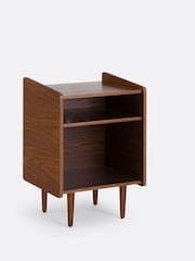 La Redoute Intérieurs Walnut Ronda L51cm Vintage Style Vinyl Cabinet - Image 2 of 6