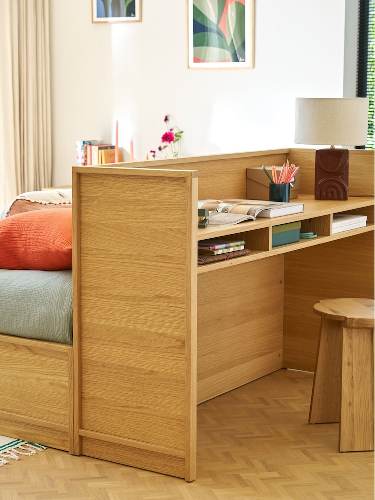 La Redoute Intérieurs Oak Senssia Desk - Image 1 of 6