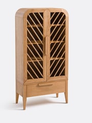 La Redoute Intérieurs Oak Anda Sideboard with 2 Doors and 1 Drawer in Oak - Image 1 of 4