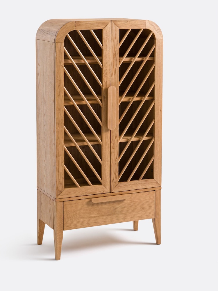 La Redoute Intérieurs Oak Anda Sideboard with 2 Doors and 1 Drawer in Oak - Image 2 of 4
