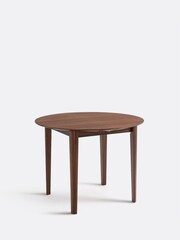 La Redoute Intérieurs Walnut Tioga 4 To 8 Seater Oak Extendable Table - Image 1 of 5