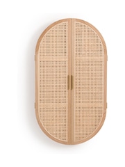 La Redoute Intérieurs Natural Oak Plate Mathéo Wall Desk - Image 3 of 6