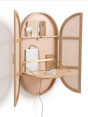 La Redoute Intérieurs Natural Oak Plate Mathéo Wall Desk - Image 5 of 6