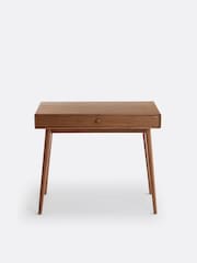 La Redoute Intérieurs Walnut Miji 1-Drawer Scandi Desk - Image 4 of 5