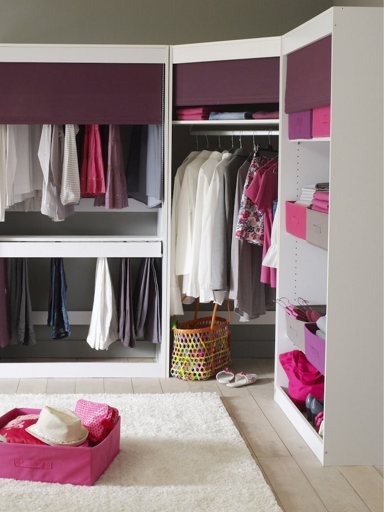 La Redoute Intérieurs Arlington Oak Wood Build Corner Module Wardrobe - Image 1 of 4