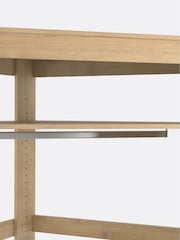 La Redoute Intérieurs Arlington Oak Wood Build Corner Module Wardrobe - Image 4 of 4