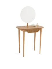 La Redoute Intérieurs Oak Buisseau Dressing Table - Image 3 of 5