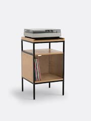 La Redoute Intérieurs Oak Volga 48cm Metal Vinyl Cabinet - Image 2 of 5