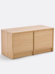 La Redoute Intérieurs Oak Senssia Oak Modular 2 Door Low Sideboard - Image 1 of 5