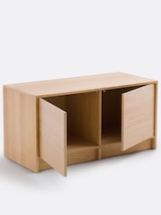 La Redoute Intérieurs Oak Senssia Oak Modular 2 Door Low Sideboard - Image 5 of 5