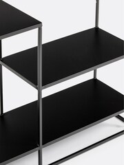 La Redoute Intérieurs Black Hiba Industrial Metal Console Table - Image 4 of 5