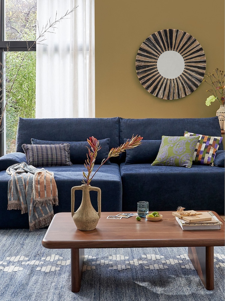 La Redoute Intérieurs Walnut Curva Coffee Table - Image 1 of 5