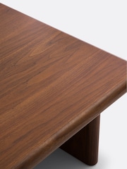 La Redoute Intérieurs Walnut Curva Coffee Table - Image 4 of 5