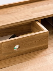 La Redoute Intérieurs Oak Black Hiba Industrial Metal Unit Desk - Image 4 of 6