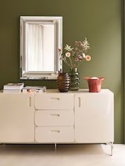 La Redoute Intérieurs Beige Navel 2-Door 3-Drawer Sideboard - Image 1 of 6