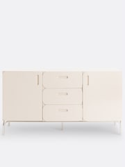 La Redoute Intérieurs Beige Navel 2-Door 3-Drawer Sideboard - Image 2 of 6