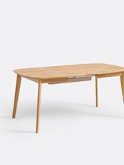 La Redoute Intérieurs Oak Dalmer 6 to 10 Seater Extendable Solid Oak Table - Image 2 of 6