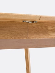 La Redoute Intérieurs Oak Dalmer 6 to 10 Seater Extendable Solid Oak Table - Image 4 of 6