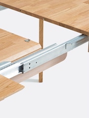 La Redoute Intérieurs Oak Dalmer 6 to 10 Seater Extendable Solid Oak Table - Image 6 of 6