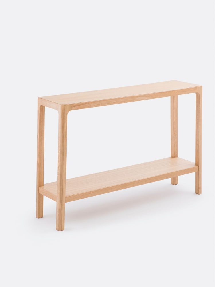 La Redoute Intérieurs Oak Tress Two Tier Console Table - Image 2 of 5
