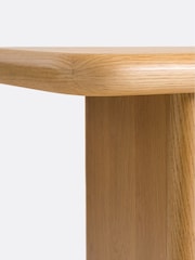 La Redoute Intérieurs Oak Curva Walnut Console - Image 4 of 6