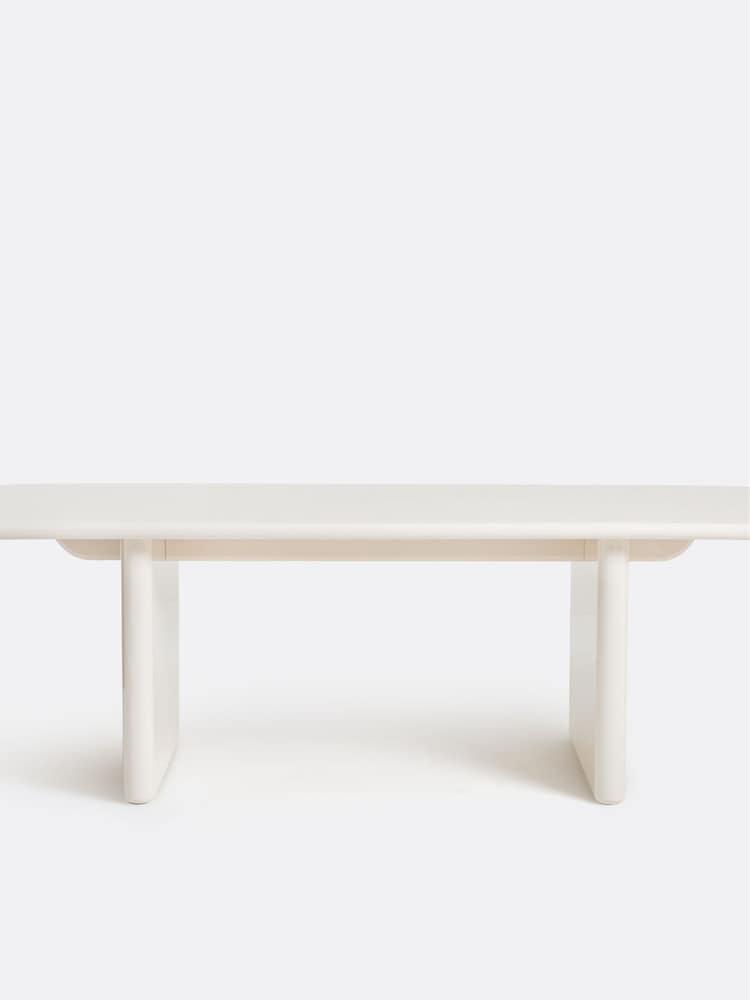 La Redoute Intérieurs Greige Marvela 8 Seater Dining Table - Image 2 of 5
