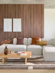 La Redoute Intérieurs Oak Curva Coffee Table - Image 1 of 6