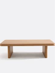 La Redoute Intérieurs Oak Curva Coffee Table - Image 2 of 6