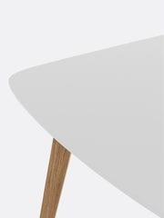 La Redoute Intérieurs White Jimi 6 Seater Dining Table - Image 4 of 4