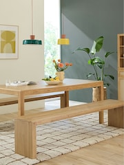 La Redoute Intérieurs Pine Malio 3-Seater Solid Pine Bench - Image 1 of 6