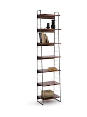 La Redoute Intérieurs Walnut Black Watford Steel and Shelf H220cm - Image 5 of 6