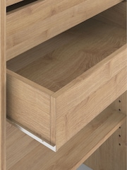 La Redoute Intérieurs Oak Build 3-Shelf and 2-Drawer Wardrobe Module - Image 2 of 6