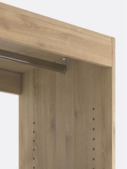 La Redoute Intérieurs Oak Build 3-Shelf and 2-Drawer Wardrobe Module - Image 3 of 6