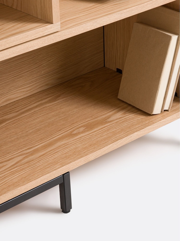 La Redoute Intérieurs Oak Volga Modular Console Table - Image 6 of 6