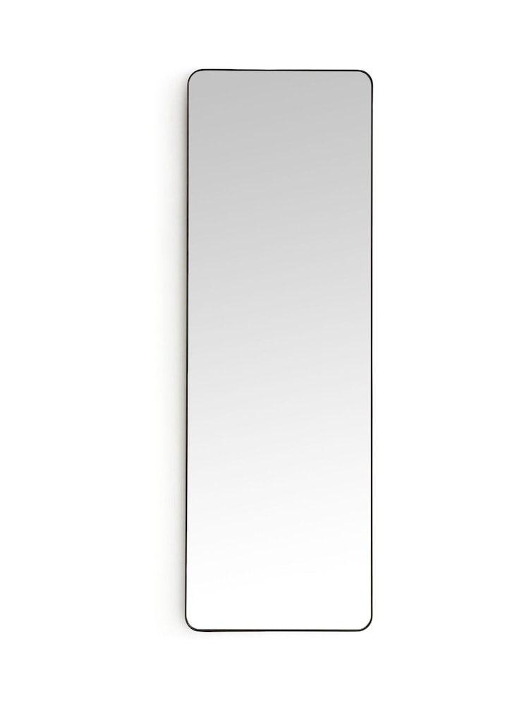 La Redoute Intérieurs Black Iodus 50 X 150cm Rectangular Metal Mirror - Image 1 of 3