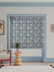 Land & Shore Blue Rowallane Made to Made to Measure Roller Blinds - Image 2 of 6