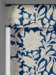 Land & Shore Blue Rowallane Made to Made to Measure Roller Blinds - Image 4 of 6