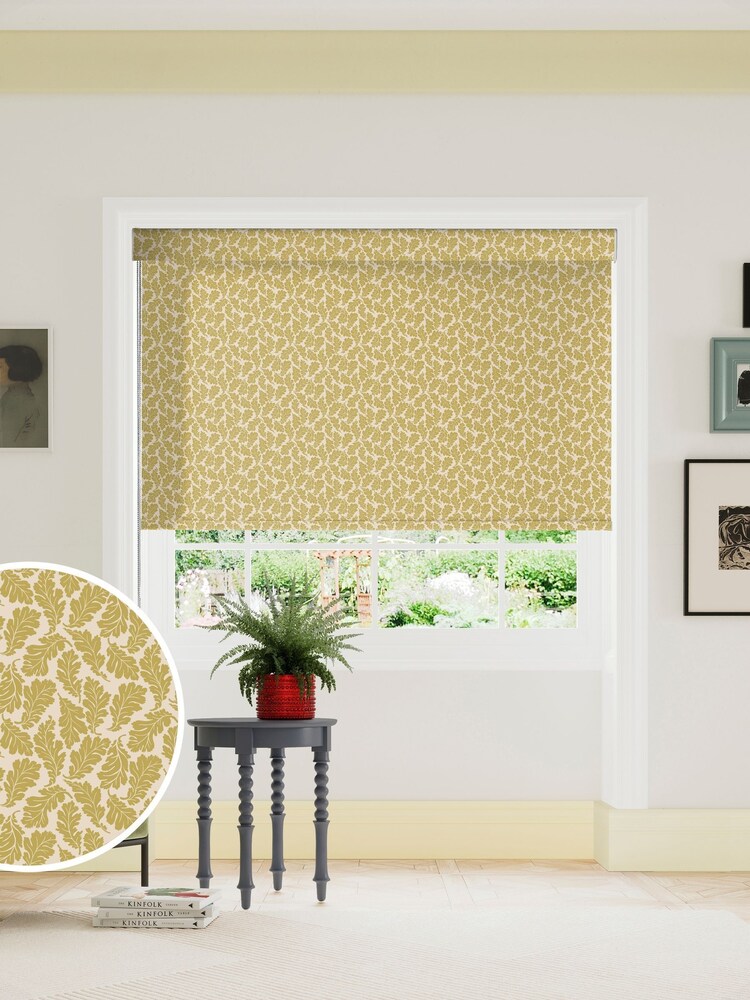 Land & Shore Ochre Oak Leaf Made to Measure - Image 1 of 6