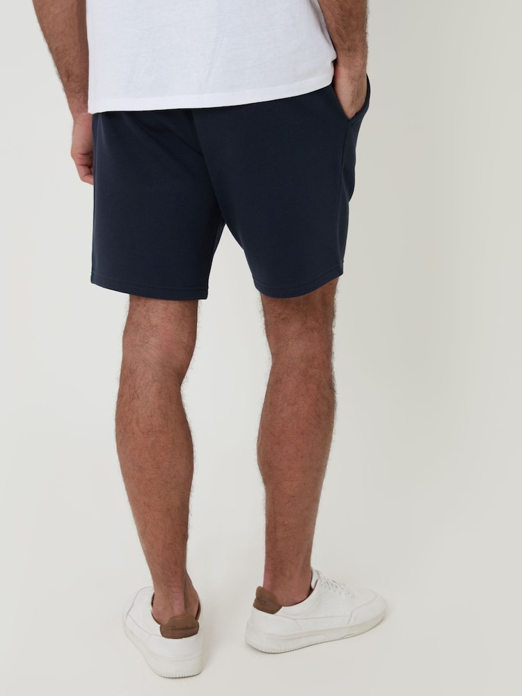 Threadbare Blue Sweat Shorts - Image 2 of 4