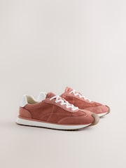 Rose Pink Forever Comfort® Suede Trainers - Image 2 of 5
