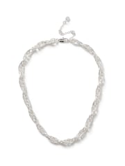 Aela Silver Link Chain Necklace - Image 1 of 3